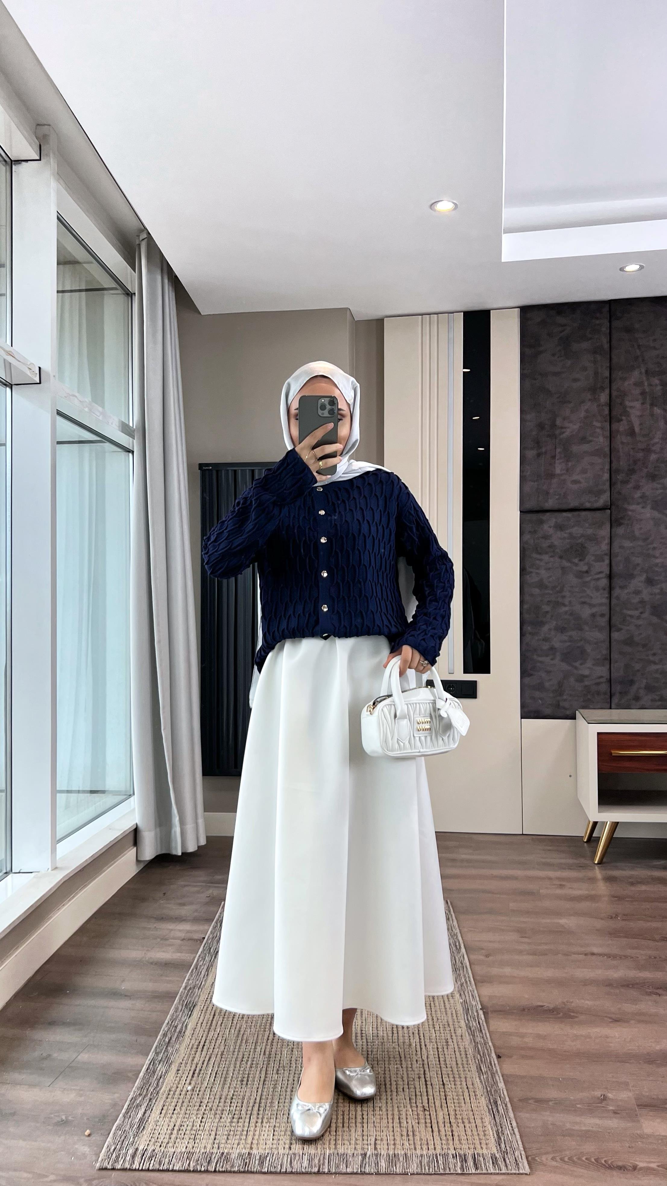 Soğuk İplik Hırka LacivertDubaiShowroomDIŞ GİYİM03060