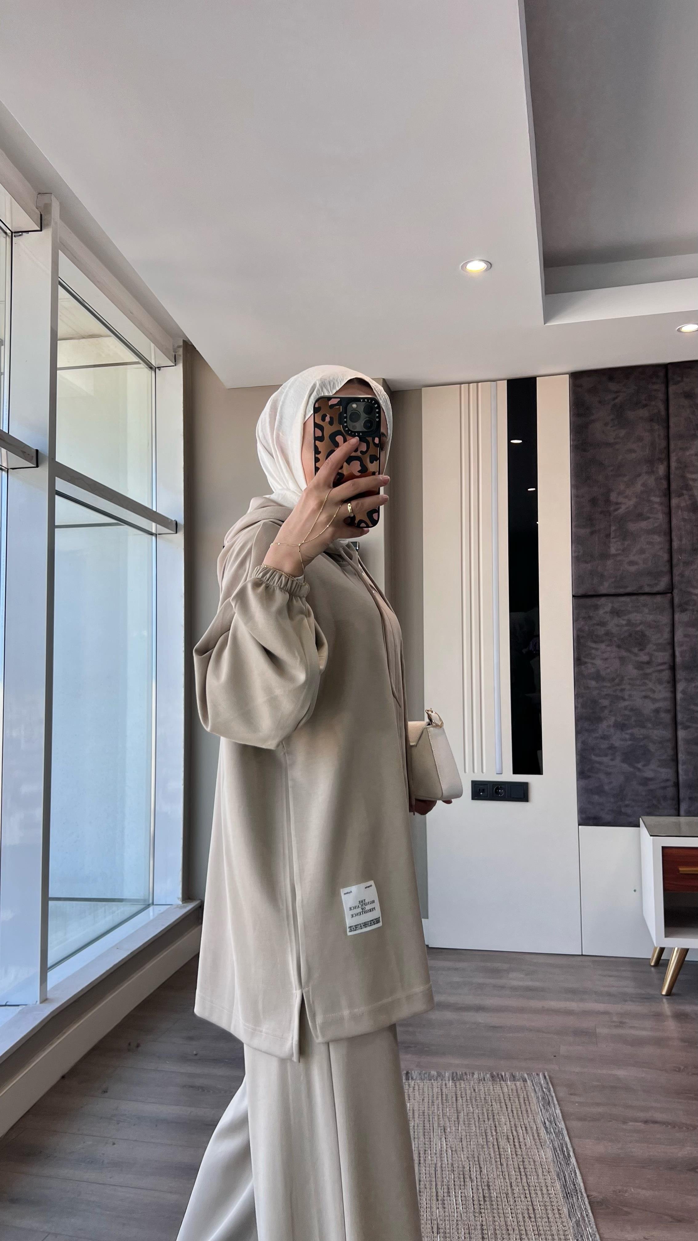 İkili Oysho Takım BejDubaiShowroomTAKIM02325