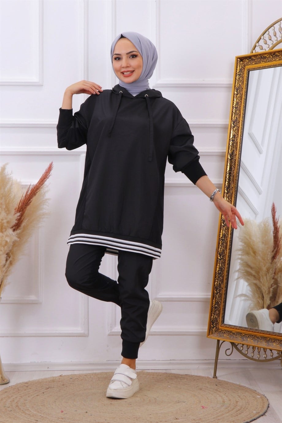 ALTI BİYELİ TAKIM SİYAH