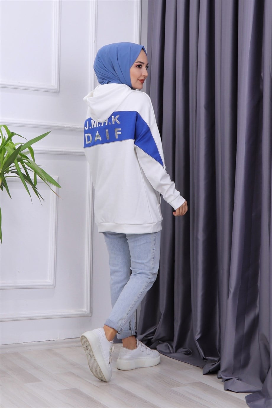 ARKA BASKILI SWEAT SAKS