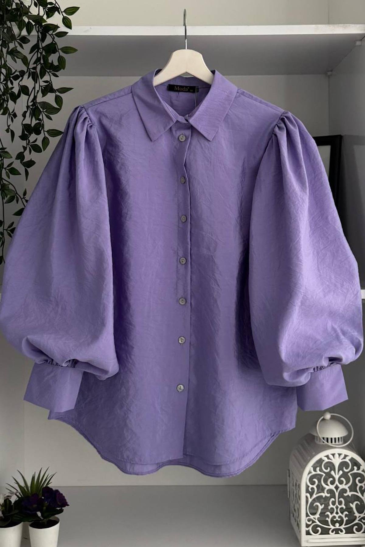 Balon Kol tunik Lila 
