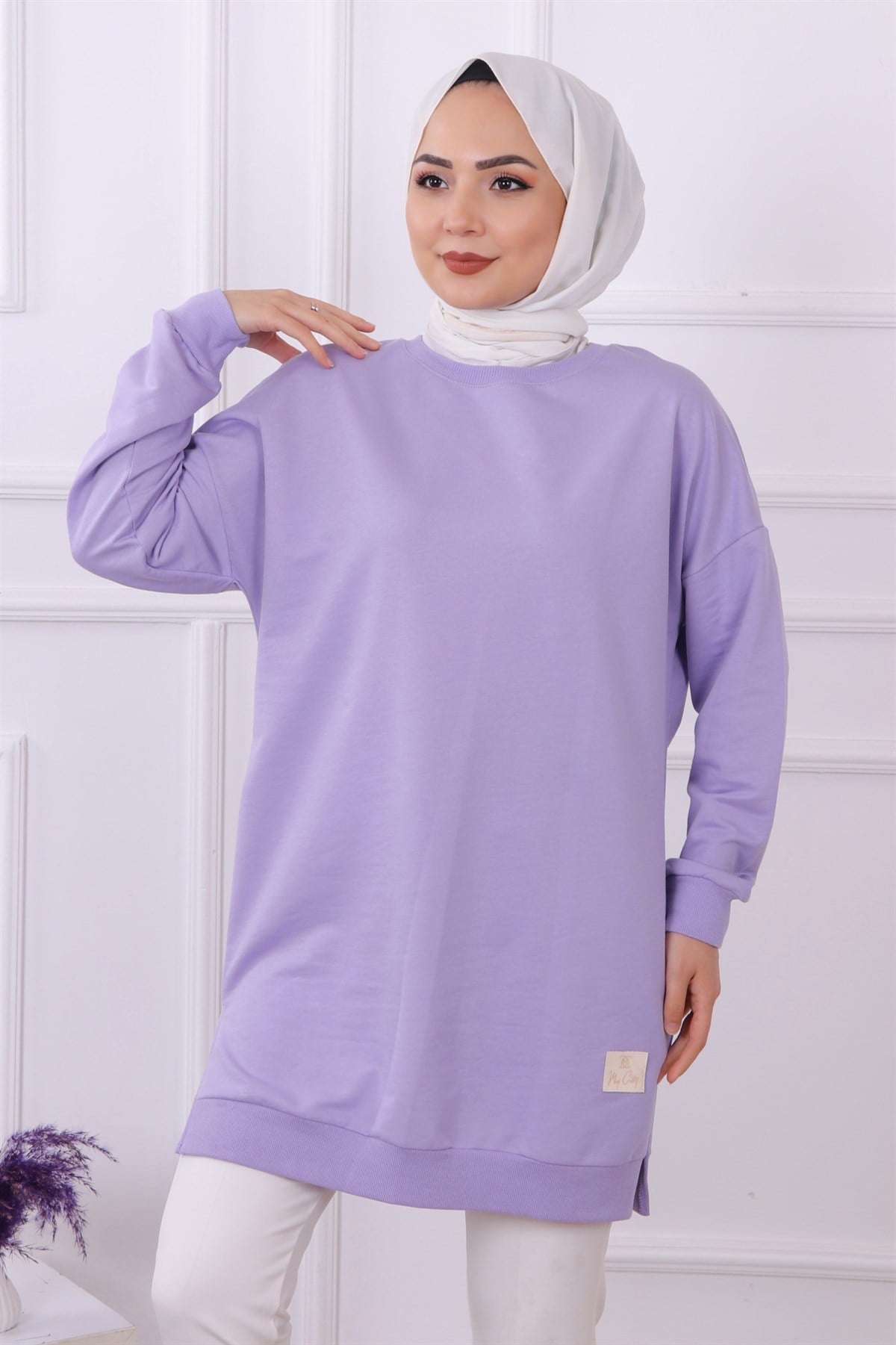 BASIC SWEAT LİLA