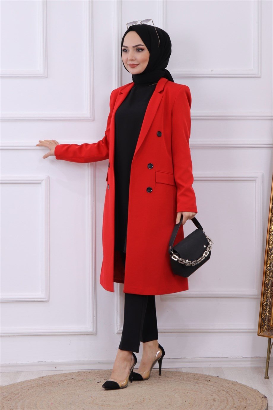 BLAZER CEKET KIRMIZI