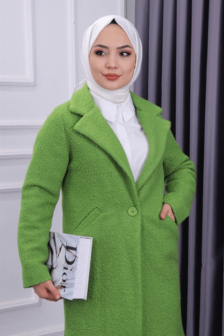 buklet kaban yeşil