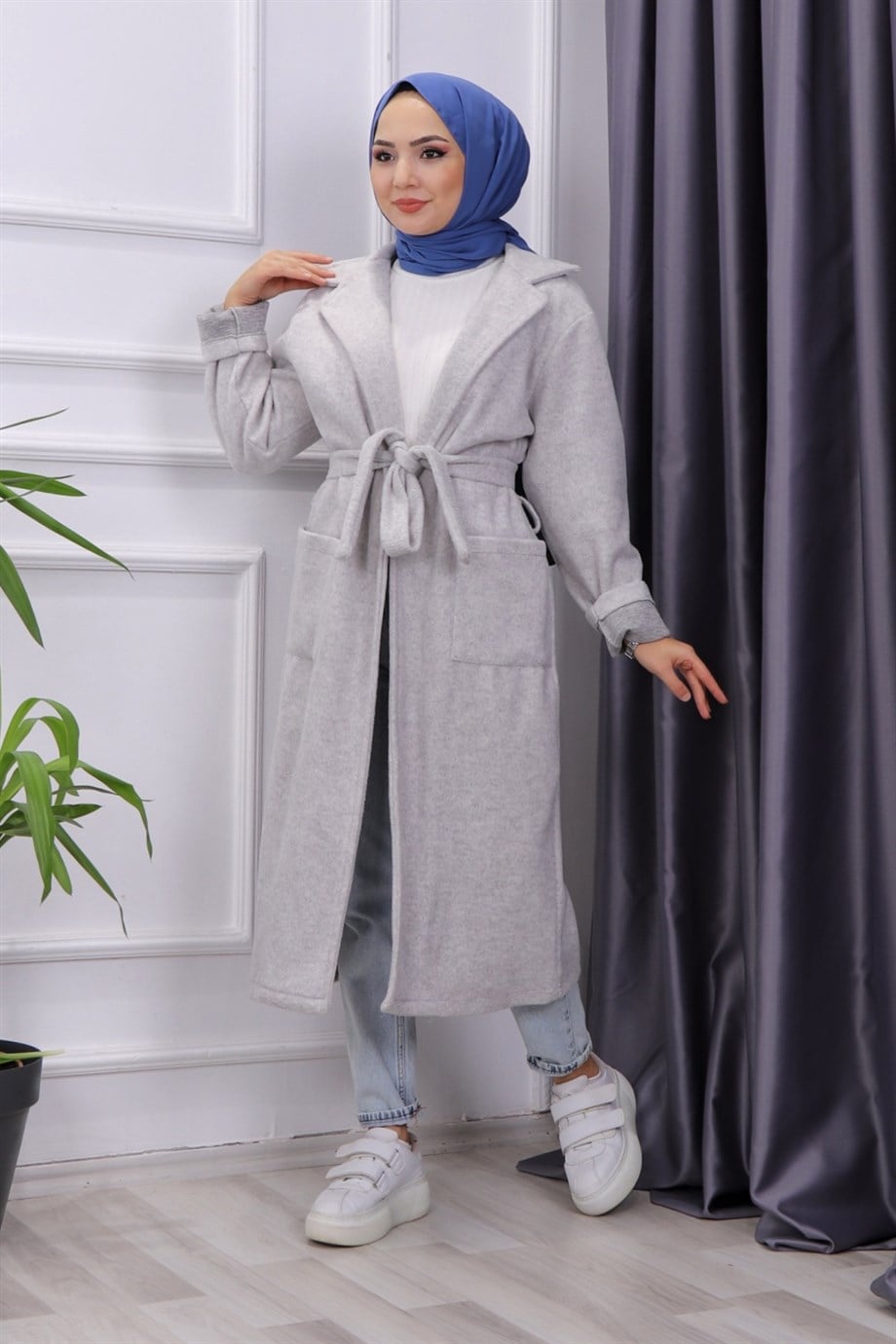 CEPLİ KABAN GRİ