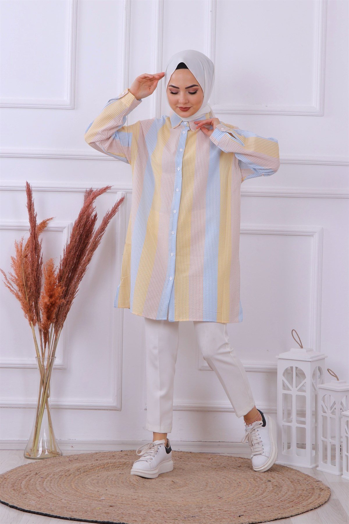 çizgili tunik 