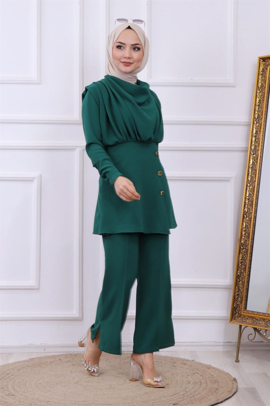 DEGAJE YAKA TAKIM YEŞİL