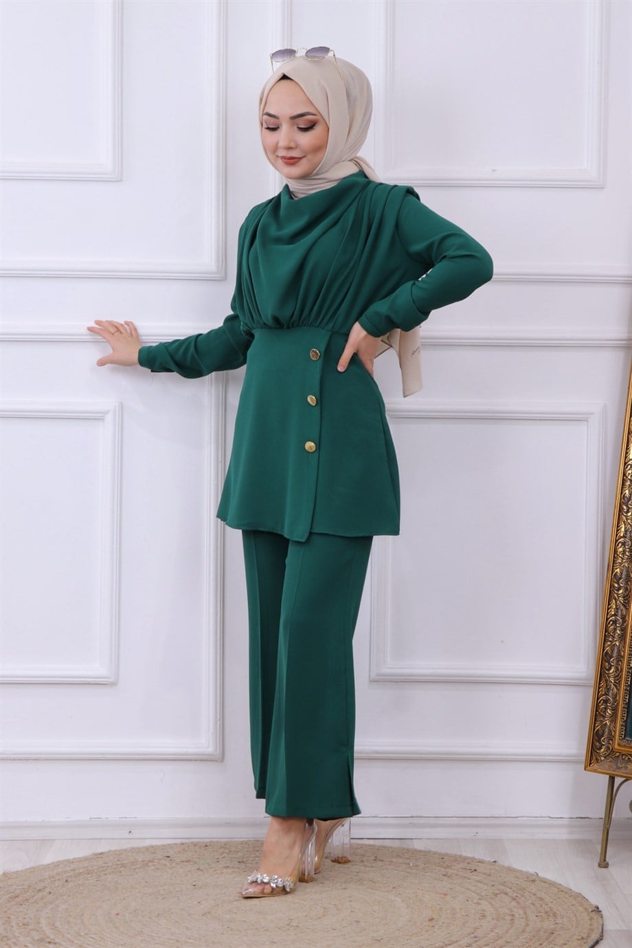 DEGAJE YAKA TAKIM YEŞİL