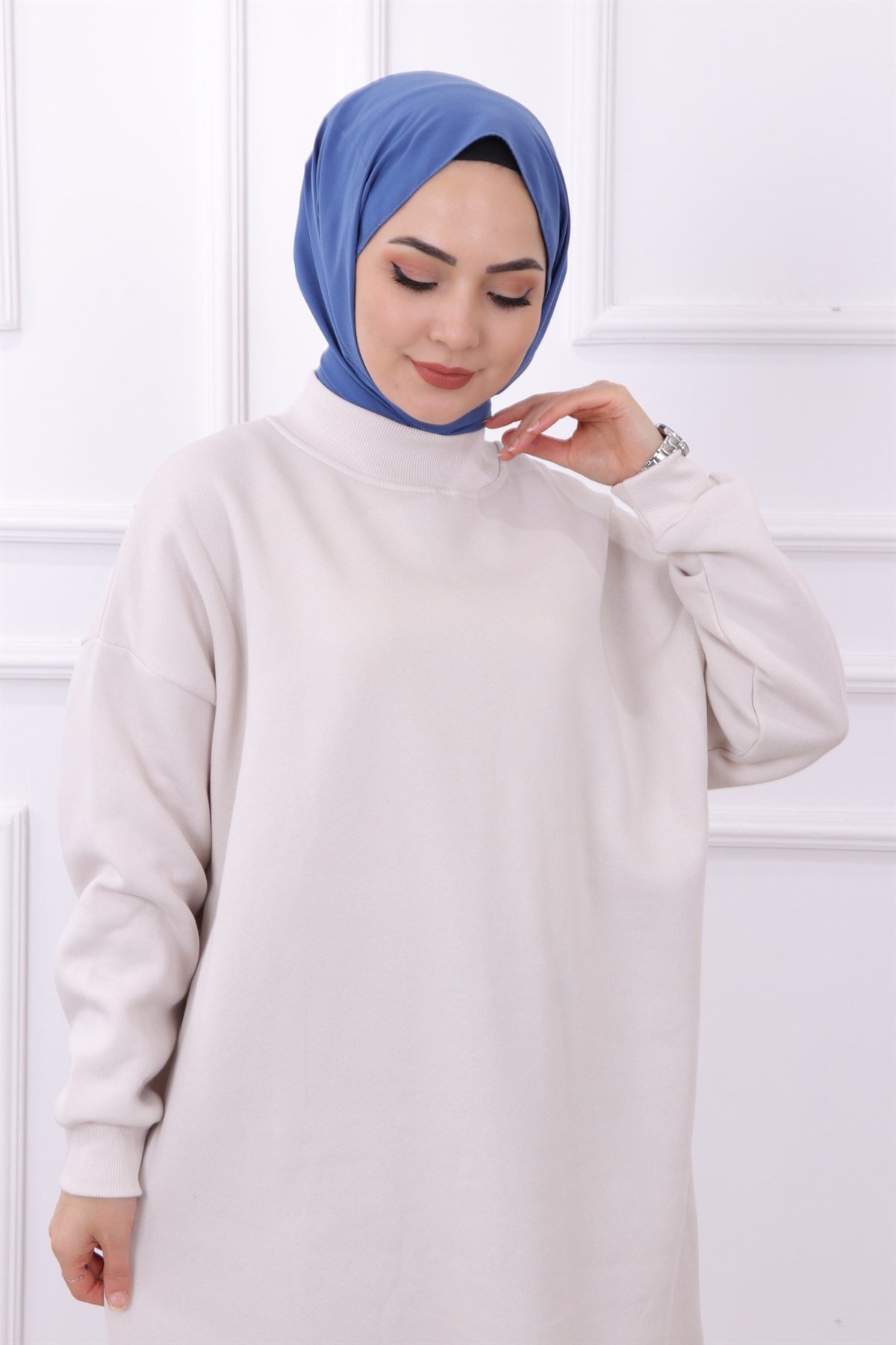 DÜZ BASIC ÜÇ İPLİK TUNİK TAŞ