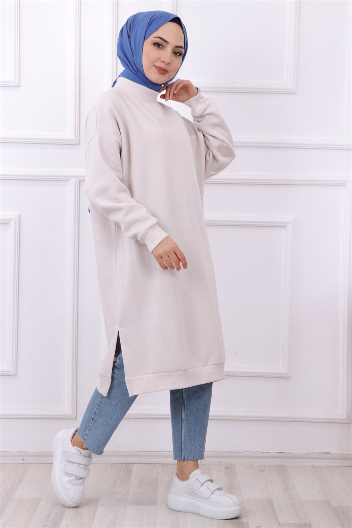 DÜZ BASIC ÜÇ İPLİK TUNİK TAŞ