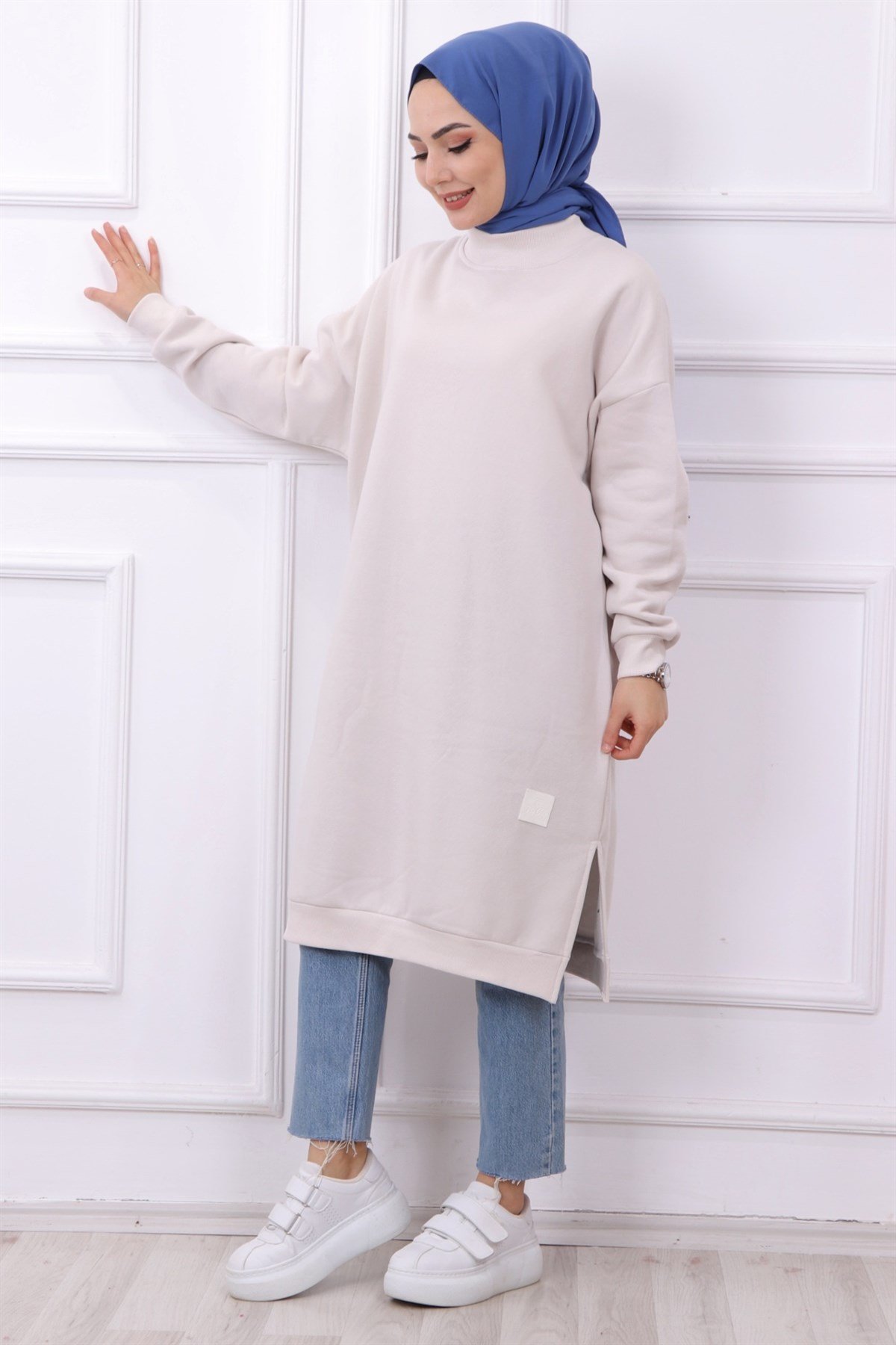 DÜZ BASIC ÜÇ İPLİK TUNİK TAŞ