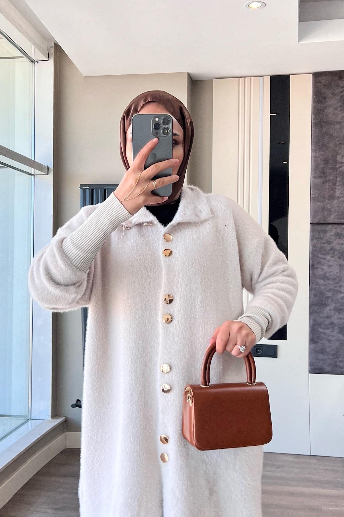 Yumoş Hırka KremDubaiShowroomDIŞ GİYİM514520