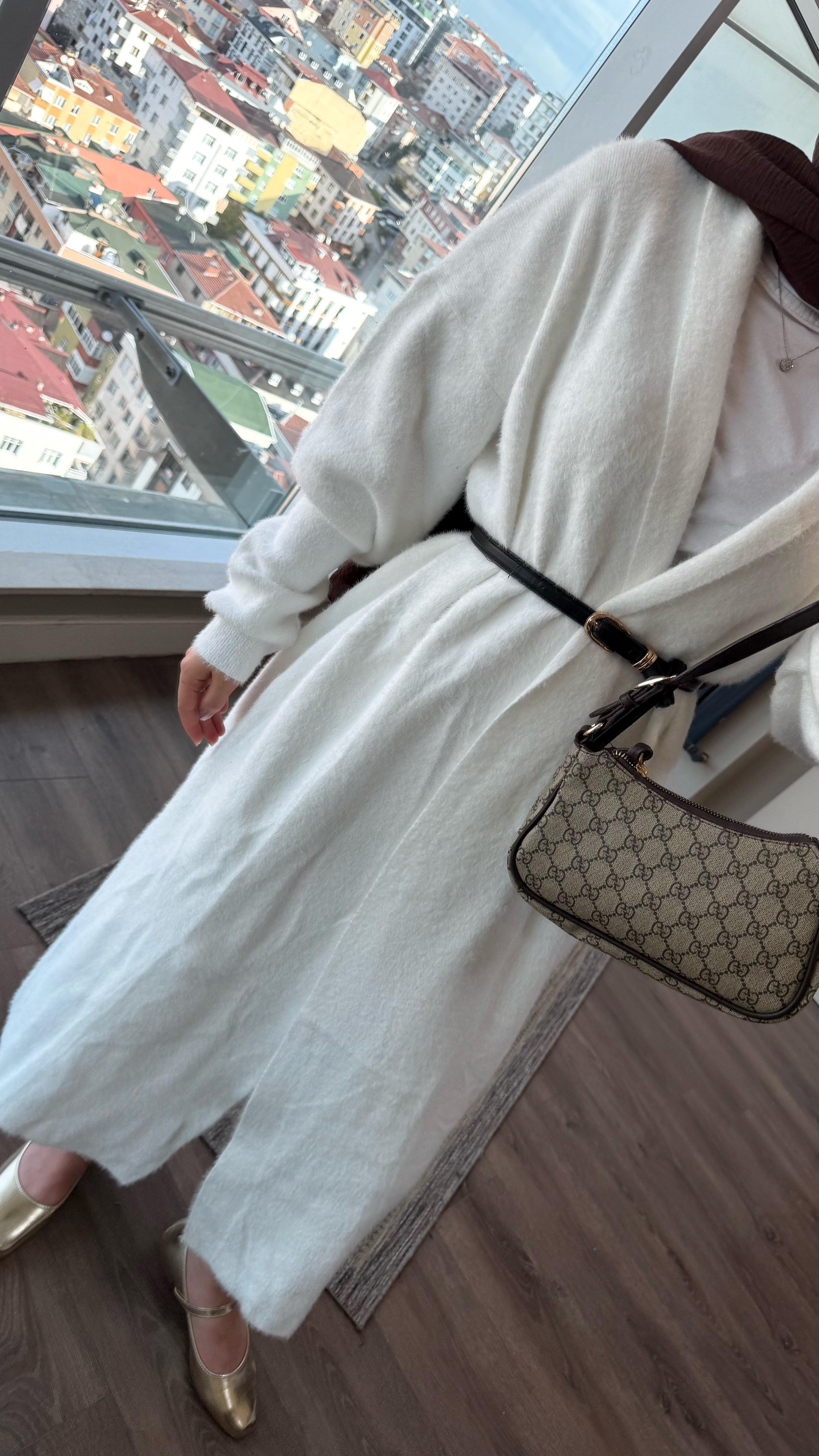 Maxi boy Yumoş Hırka DubaiShowroomDIŞ GİYİM09398