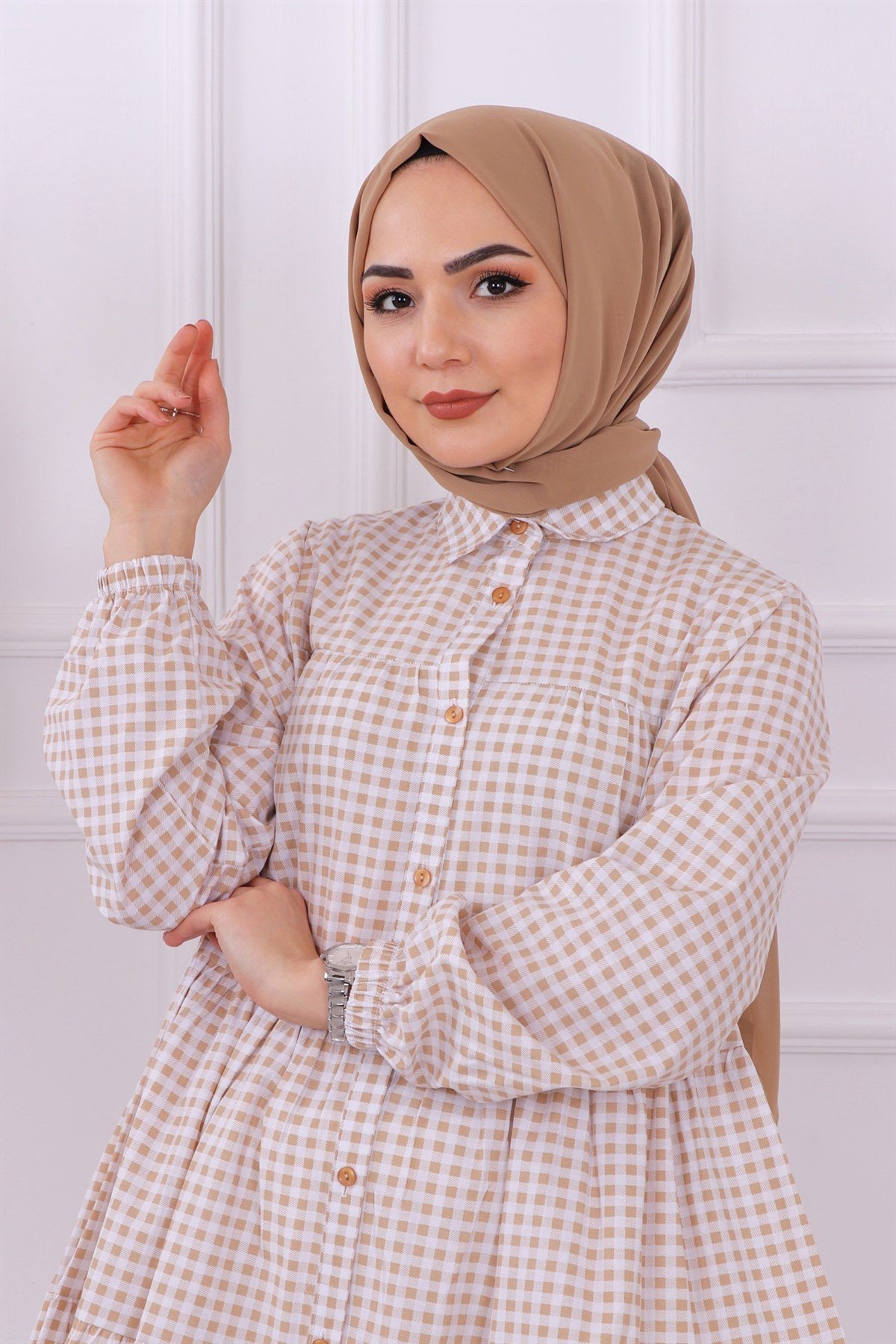 ekose desenli gömlek