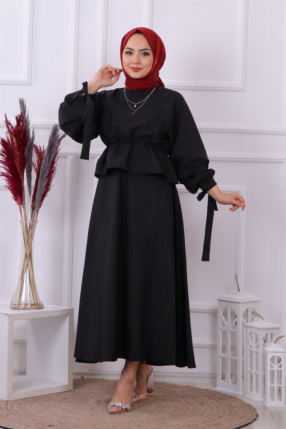 ETEKLİ TAKIM SİYAH
