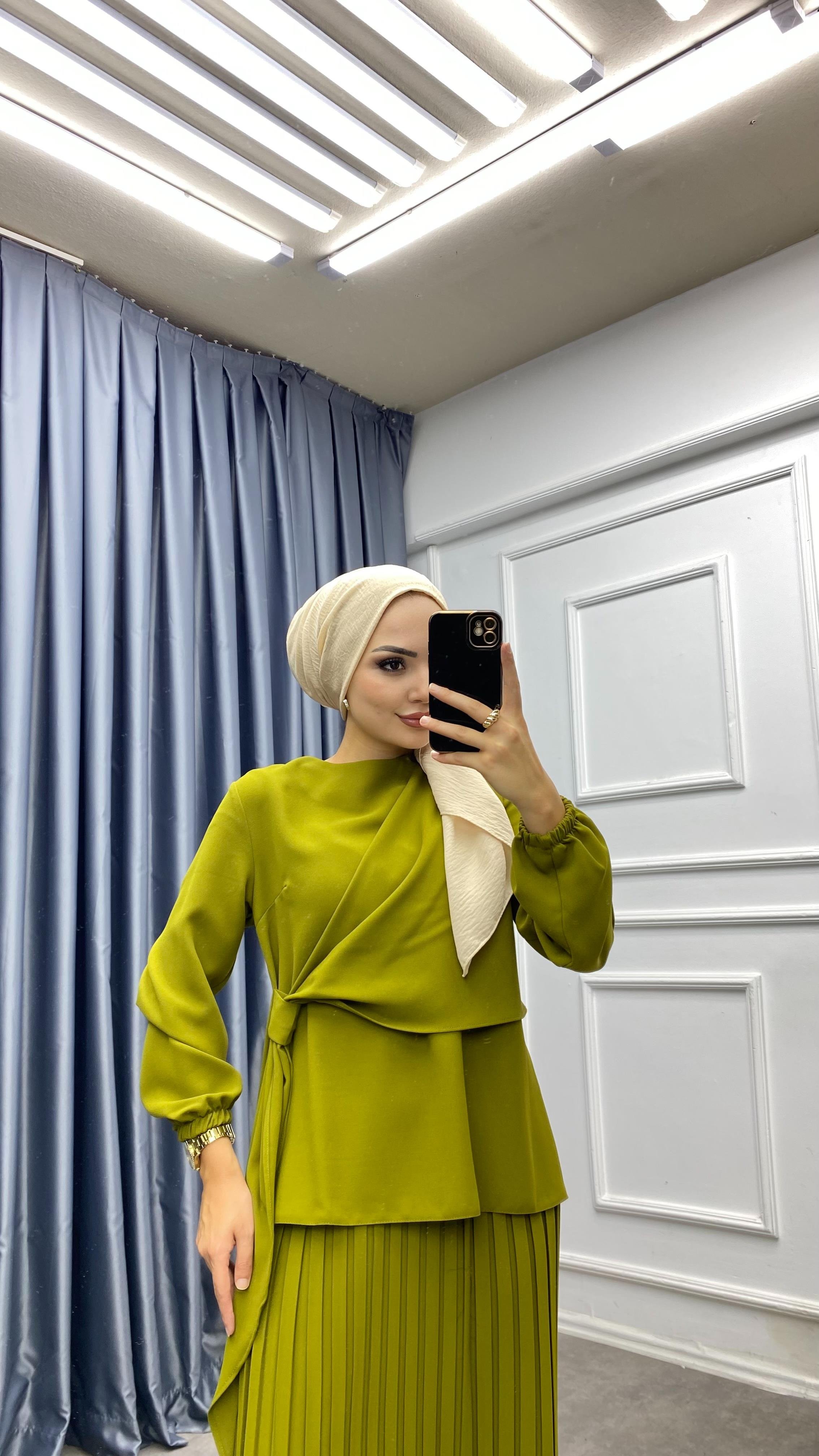 Etekli takım Yağ yeşili 