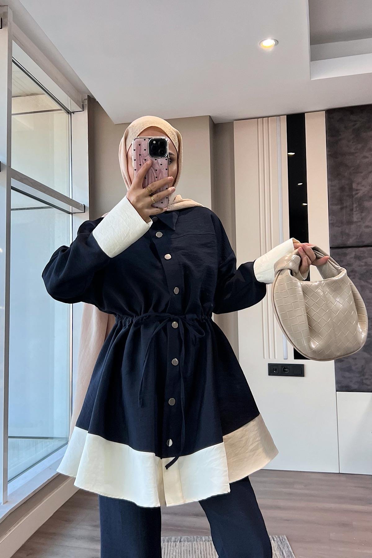 İkili Takım LacivertDubaiShowroomTAKIM01004