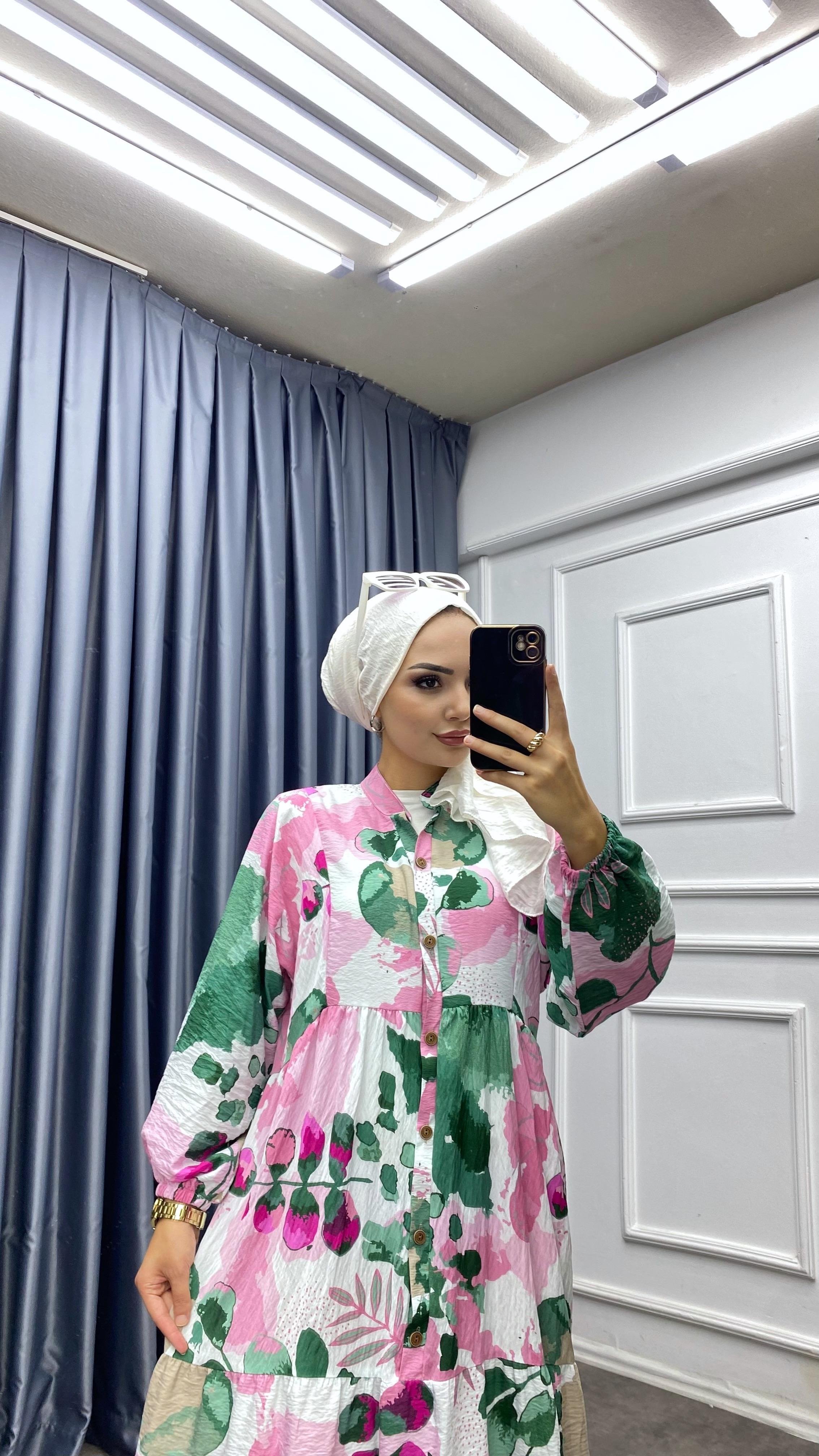 İlayda elbise Pembe