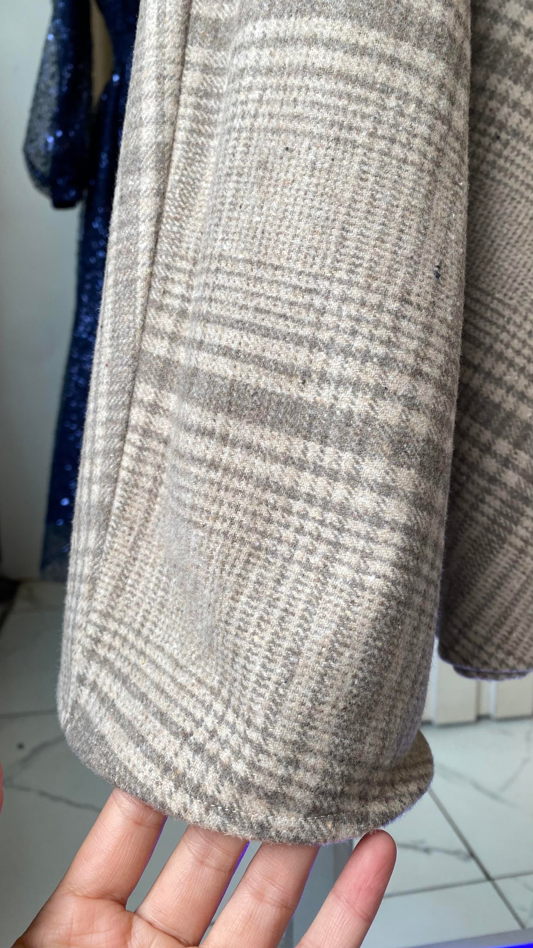 Kaşe etek bej