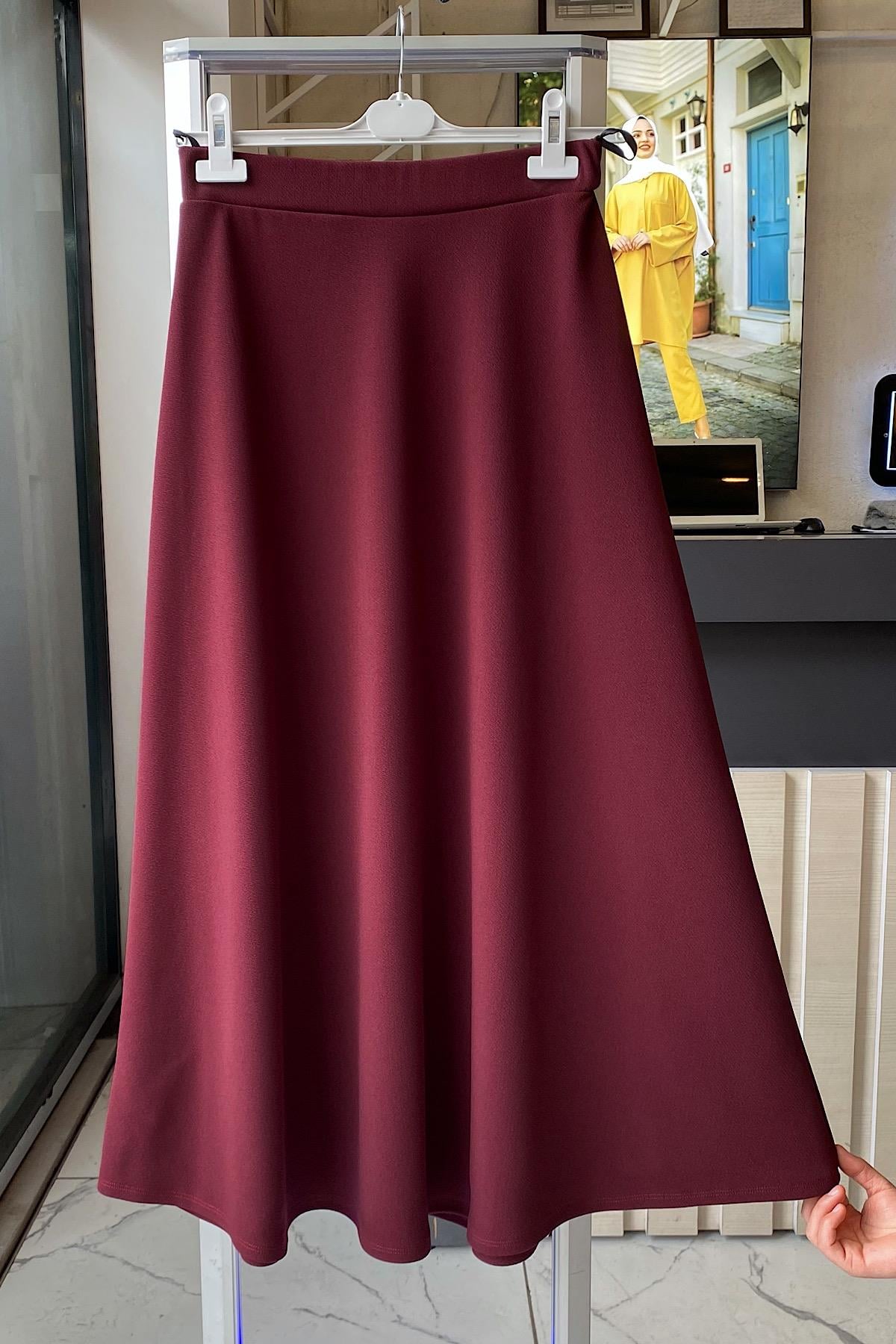 Mevlana etek Bordo 
