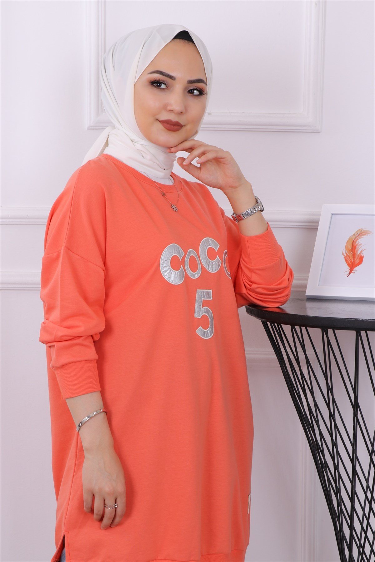 ÖNÜ COCO YAZILOI SWEAT