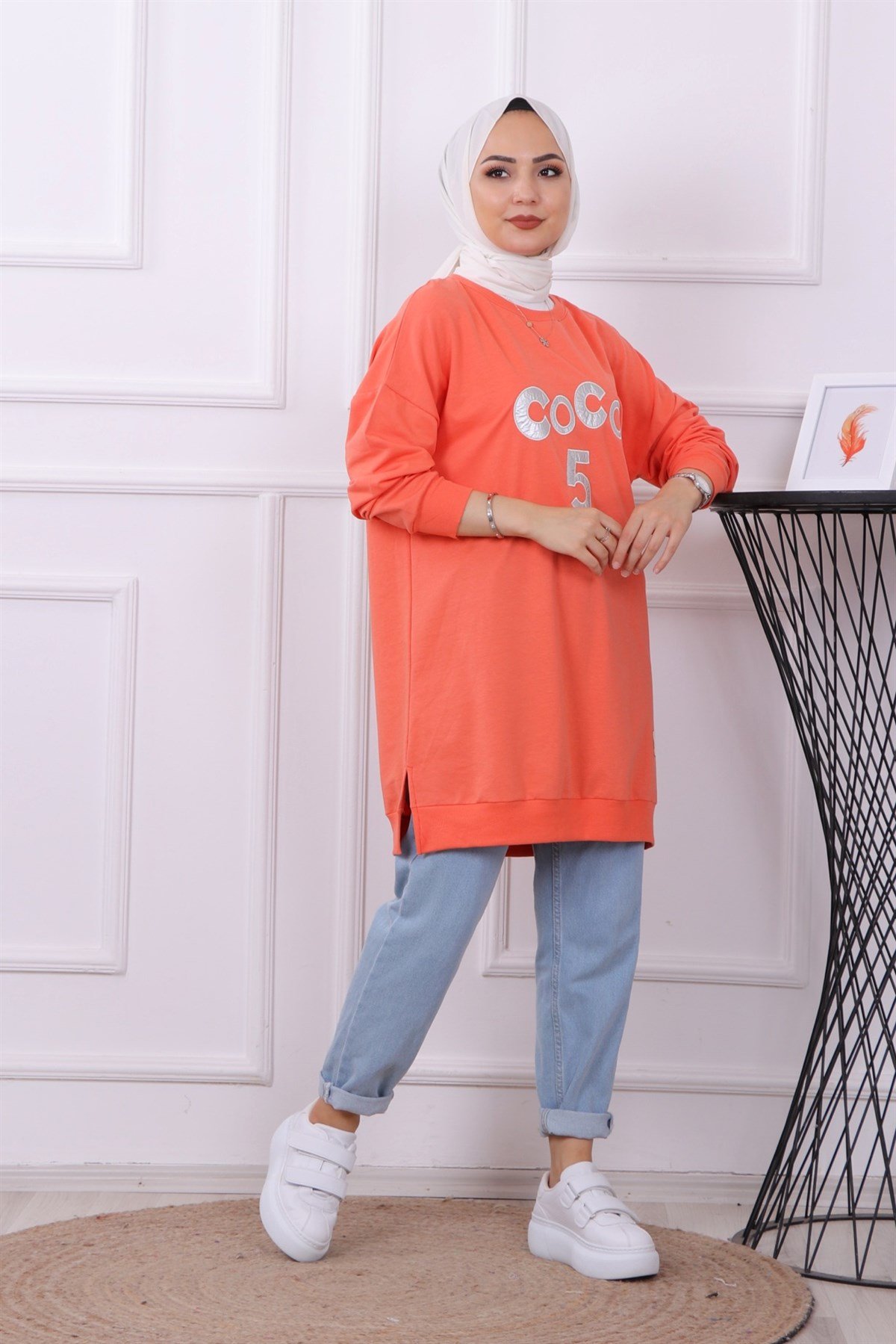 ÖNÜ COCO YAZILOI SWEAT