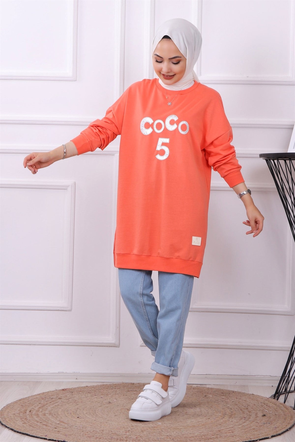 ÖNÜ COCO YAZILOI SWEAT