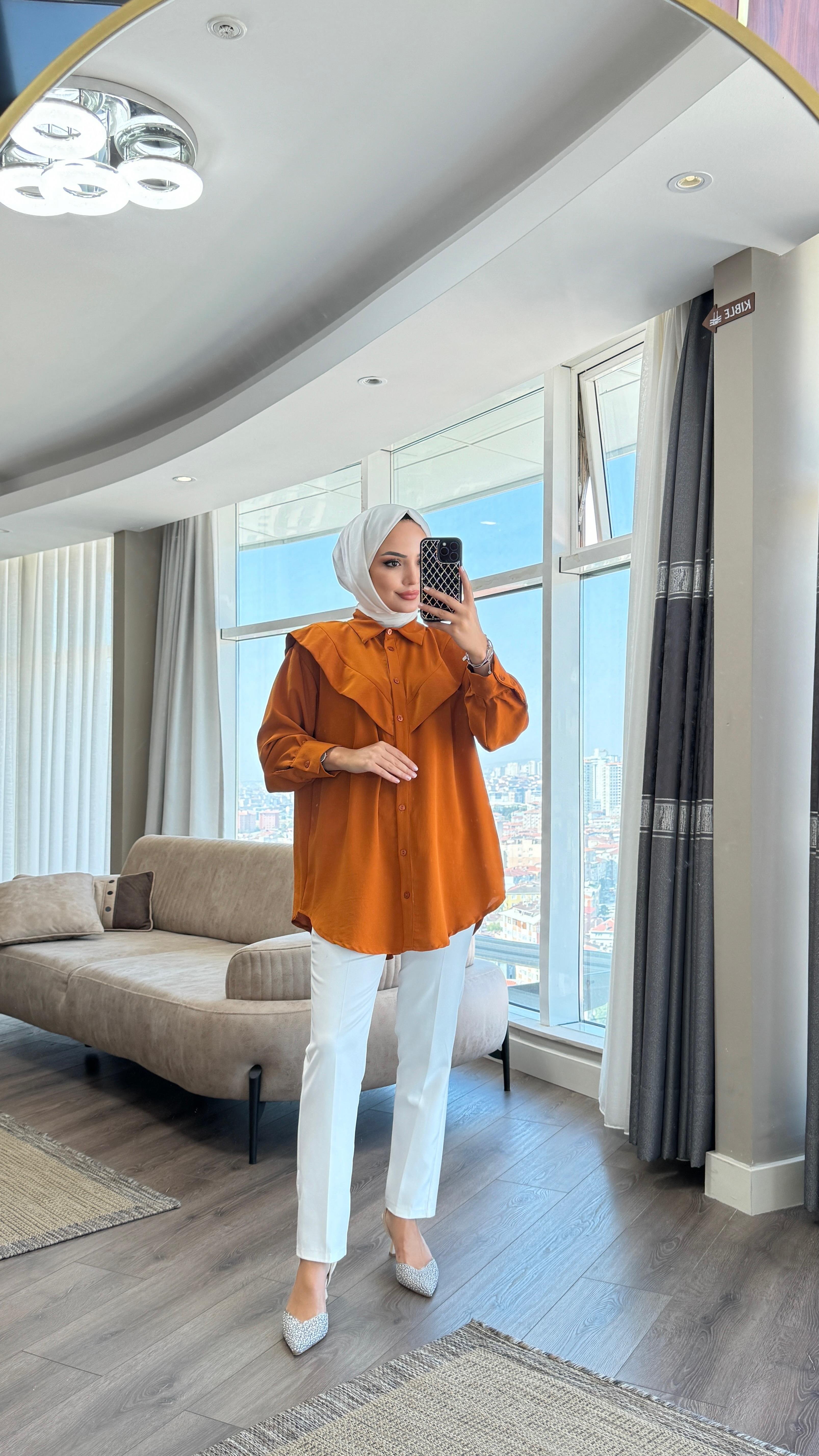 Pelerinli Tunik 