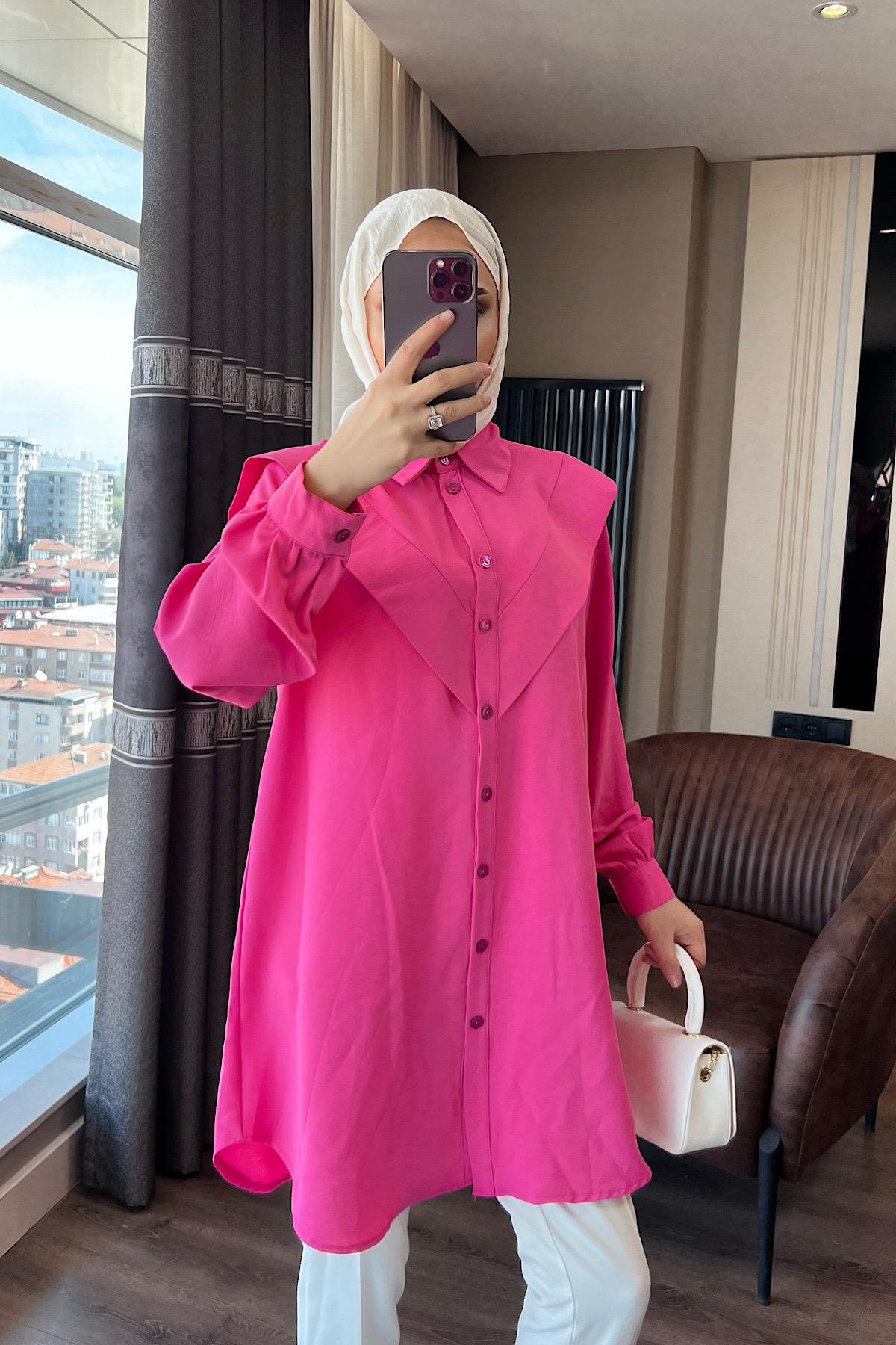Pelerinli Tunik