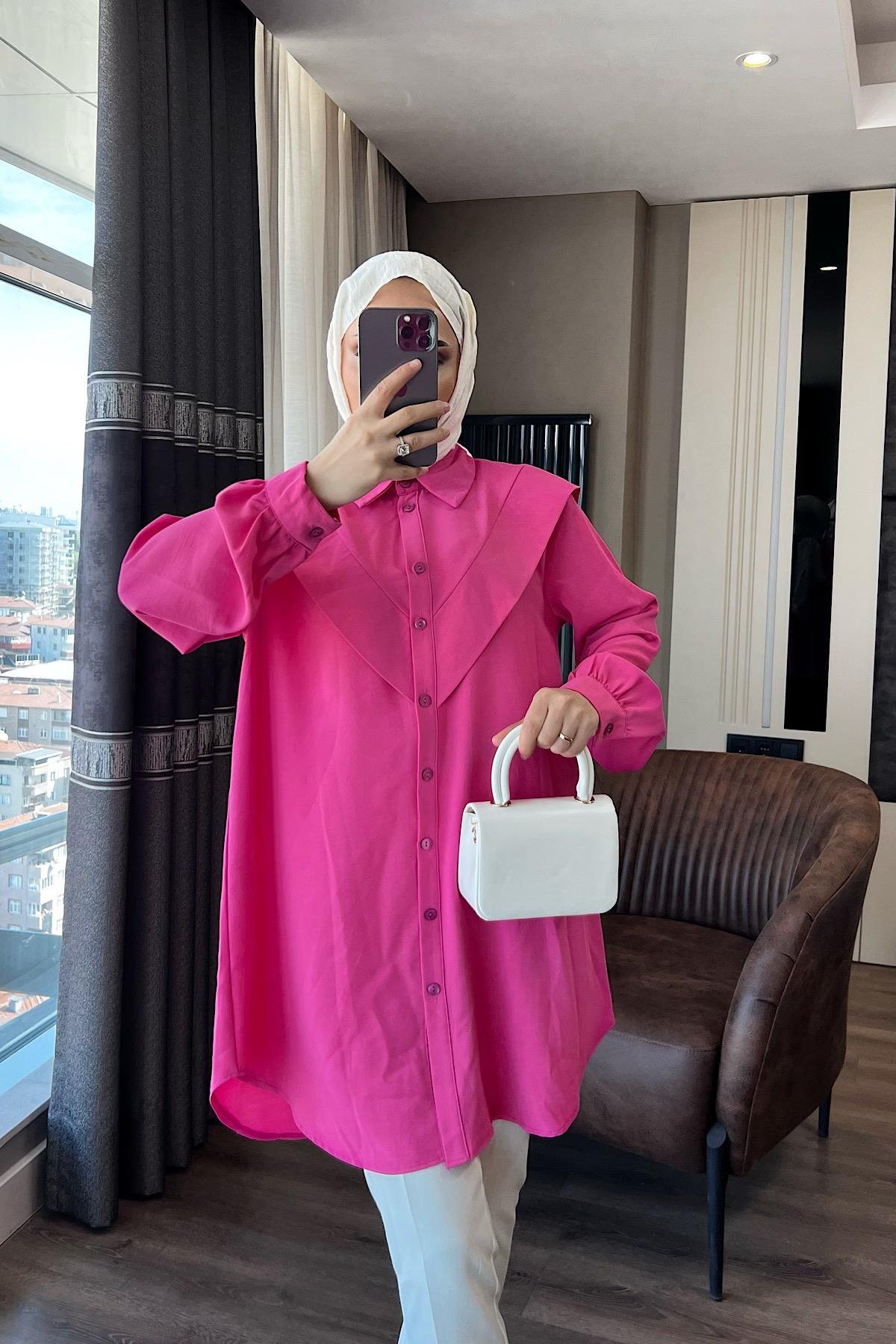 Pelerinli Tunik