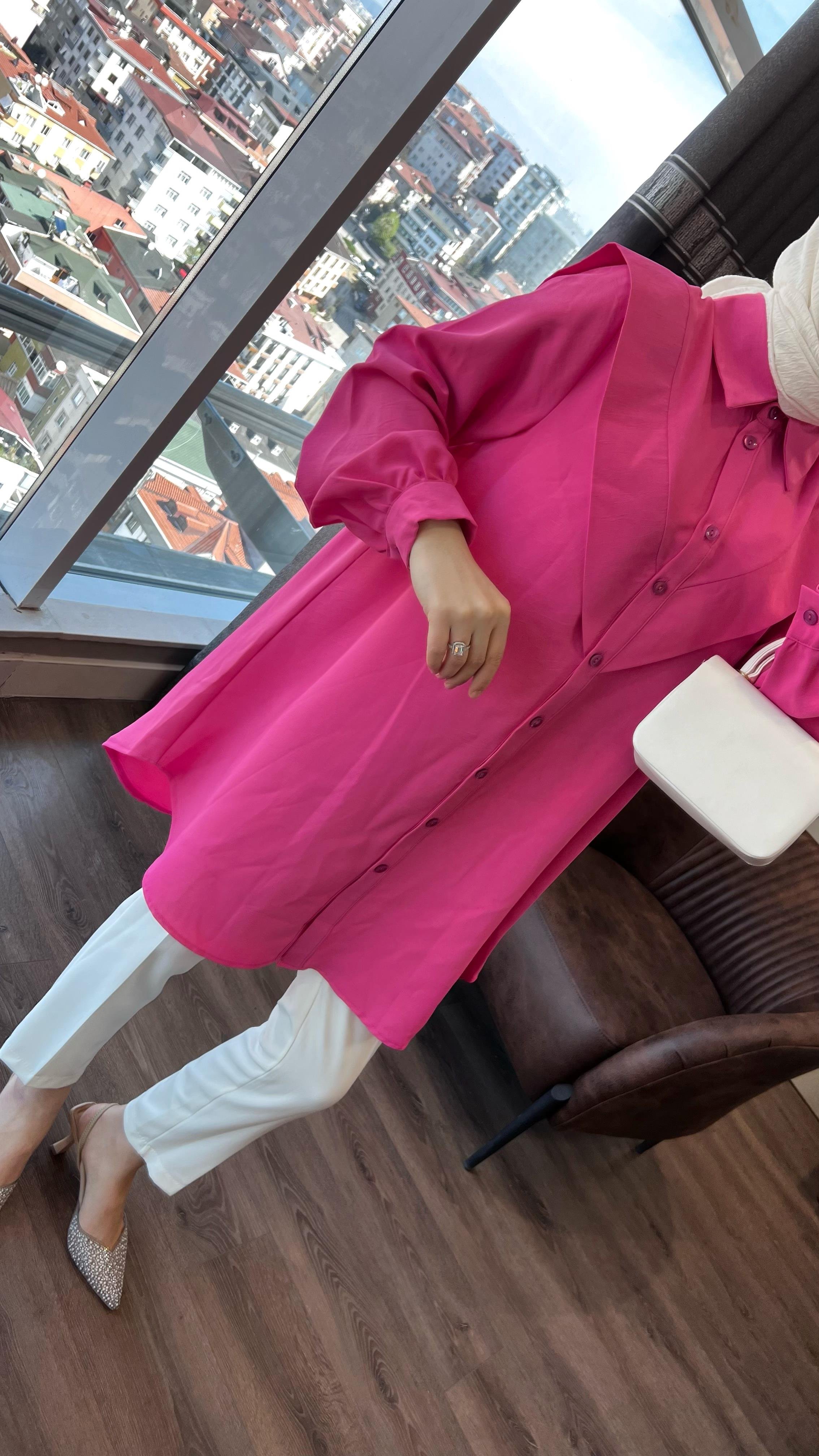 Pelerinli Tunik