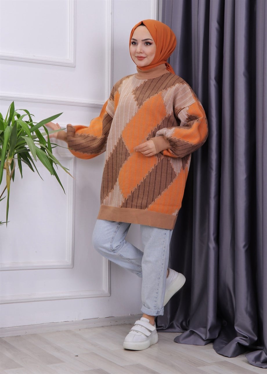 TRİKO TUNİK KİREMİT
