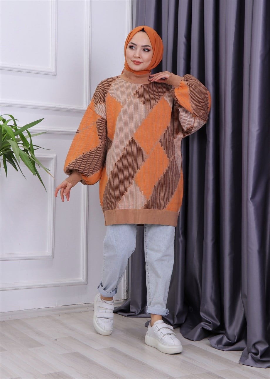TRİKO TUNİK KİREMİT