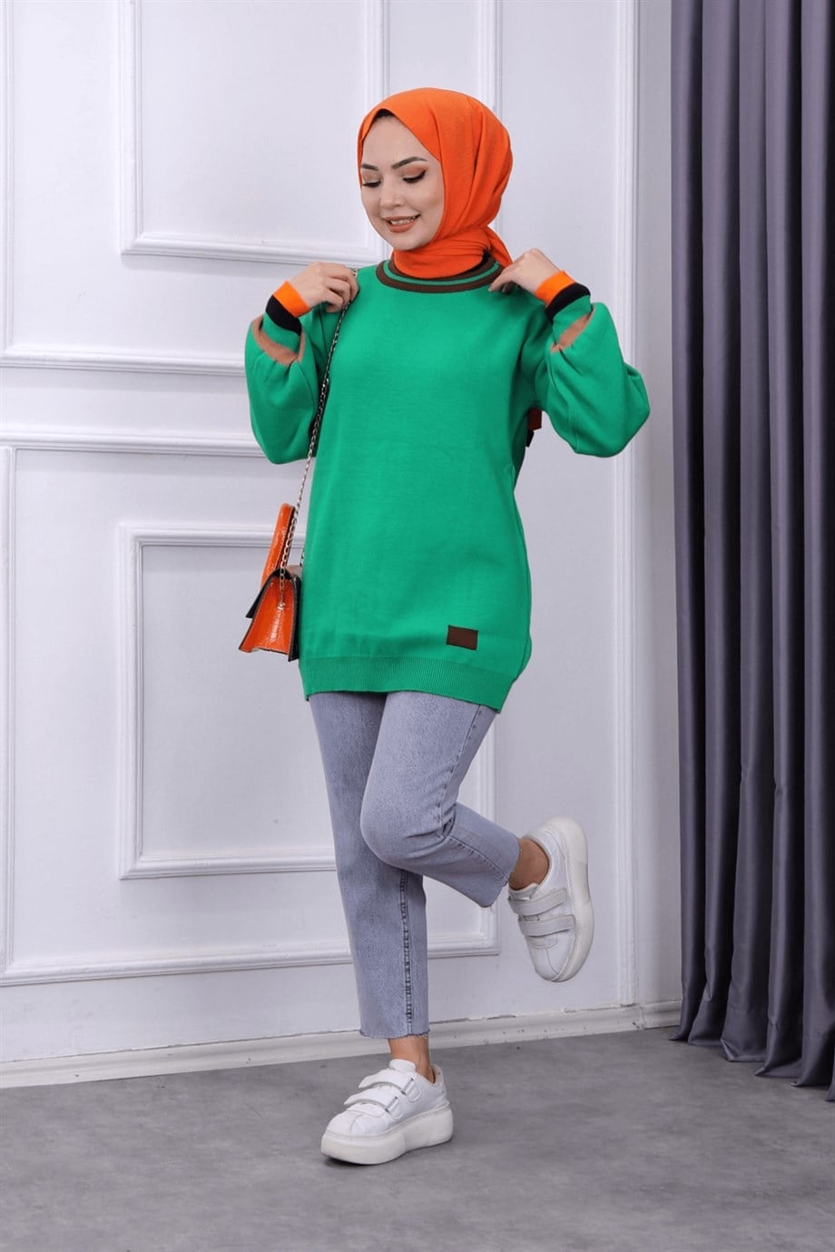 TRİKO TUNİK YEŞİL