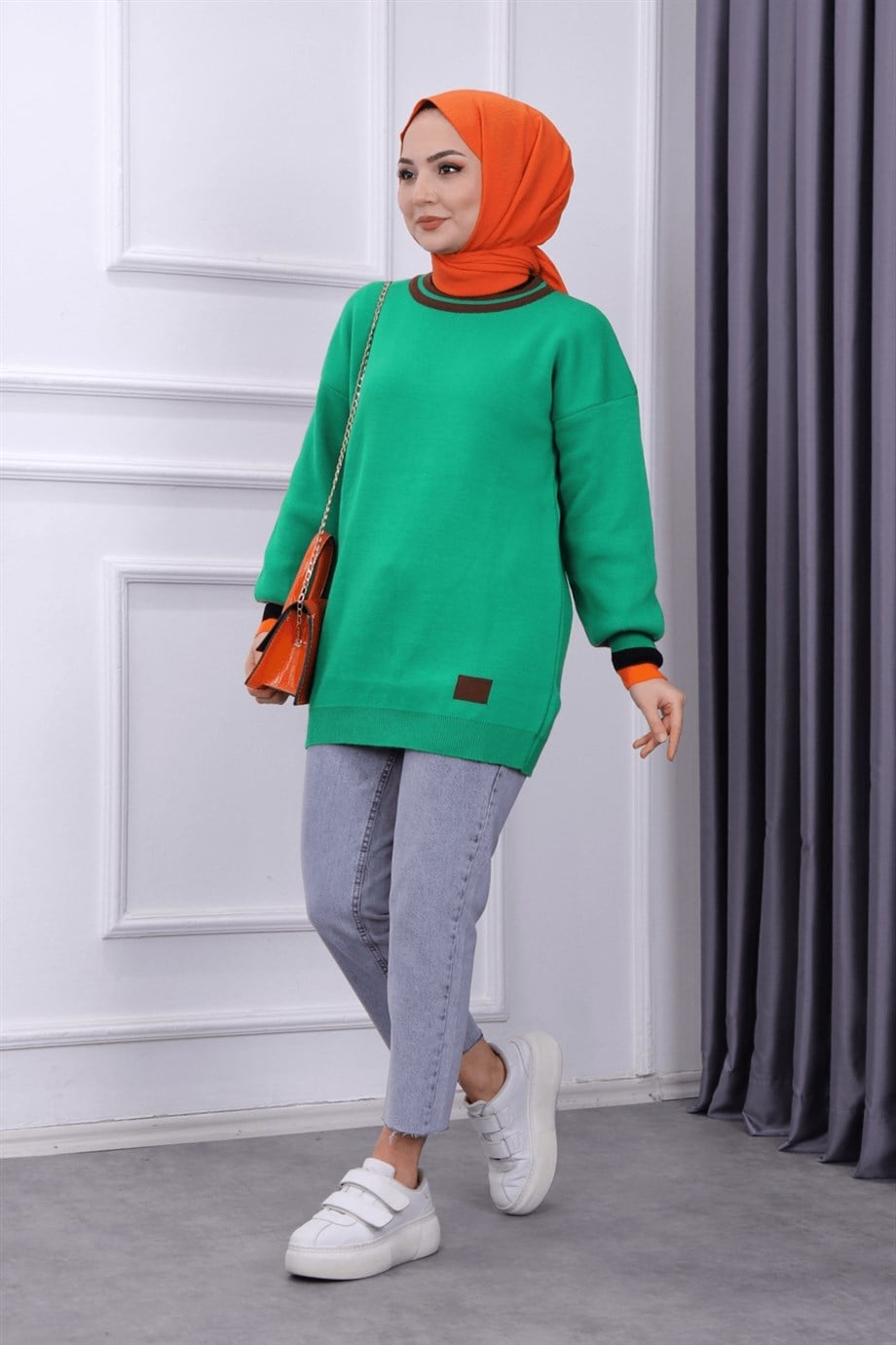 TRİKO TUNİK YEŞİL