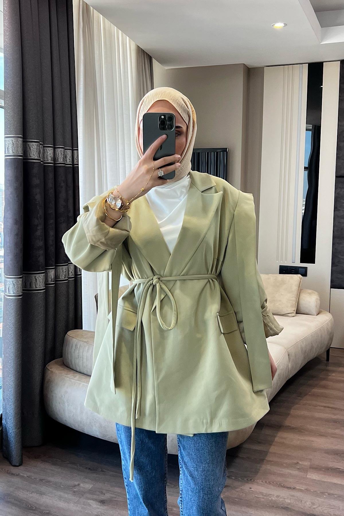 Vera ceket Yeşil