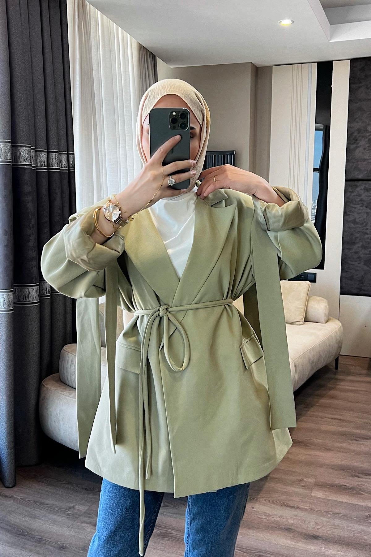 Vera ceket Yeşil