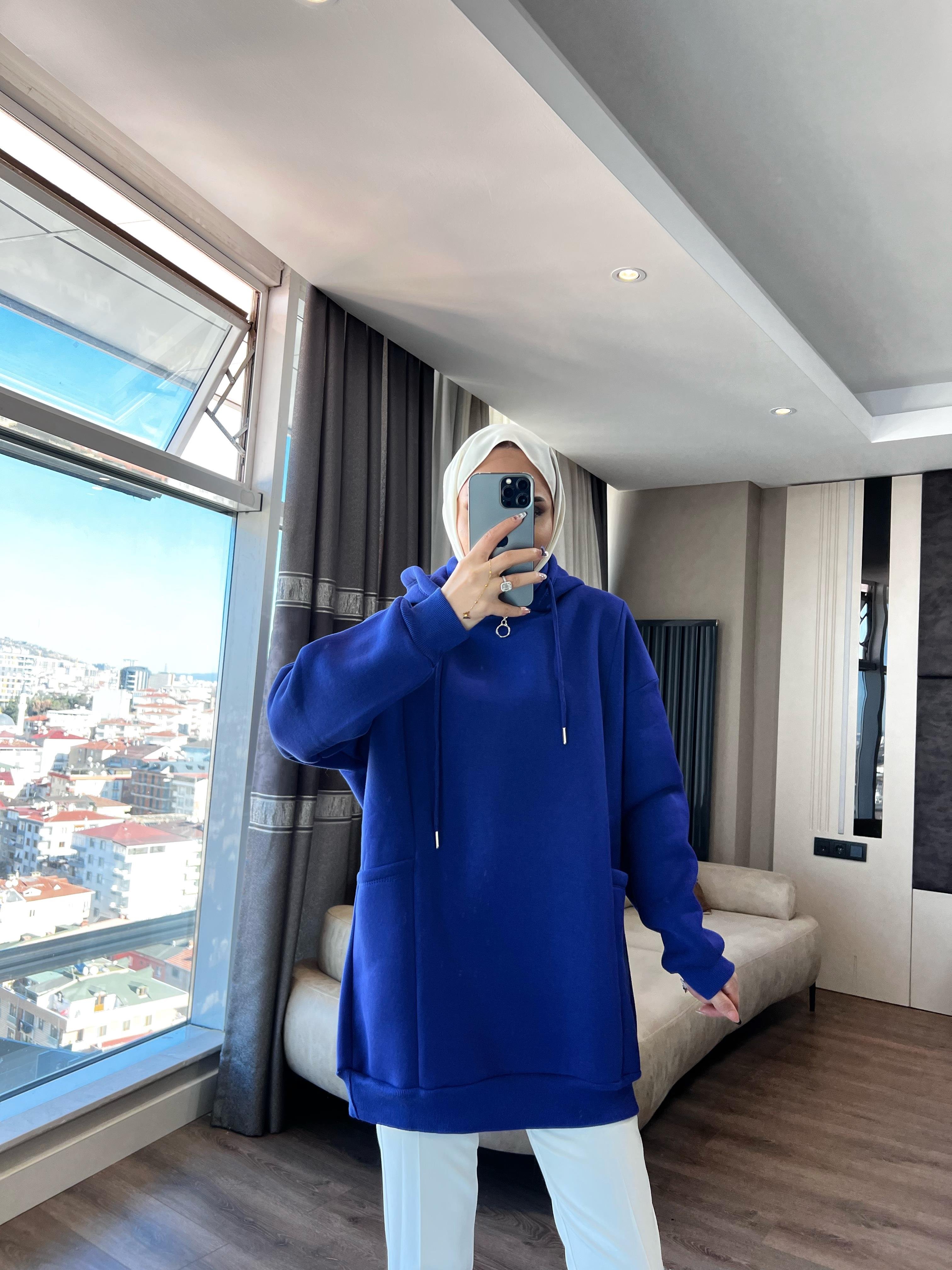 Yakası Fermuarlı Torba Cep