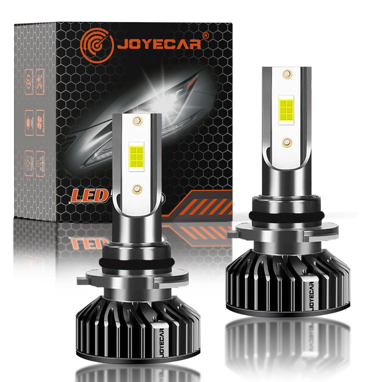 F2 Mini 9005-Hb3 Şimşek Etkili CSP Led Far Ampulü
