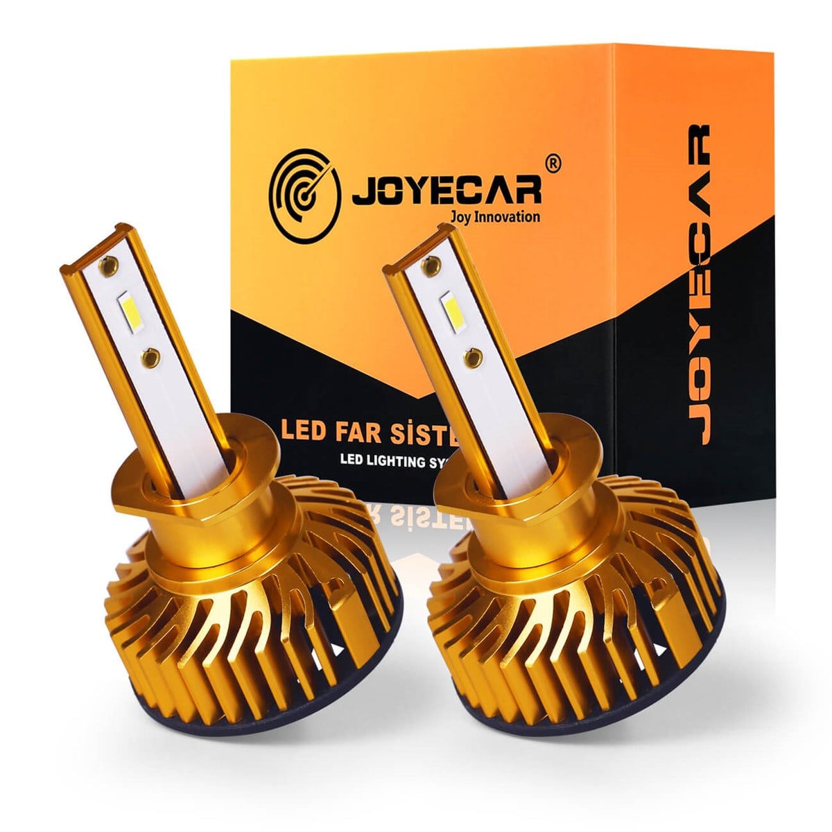 F2 Mini H3 Şimşek Etkili CSP Led Far Ampulü