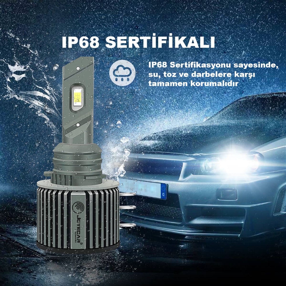 Joyecar H15 12000 Lümen Led Far Ampulü