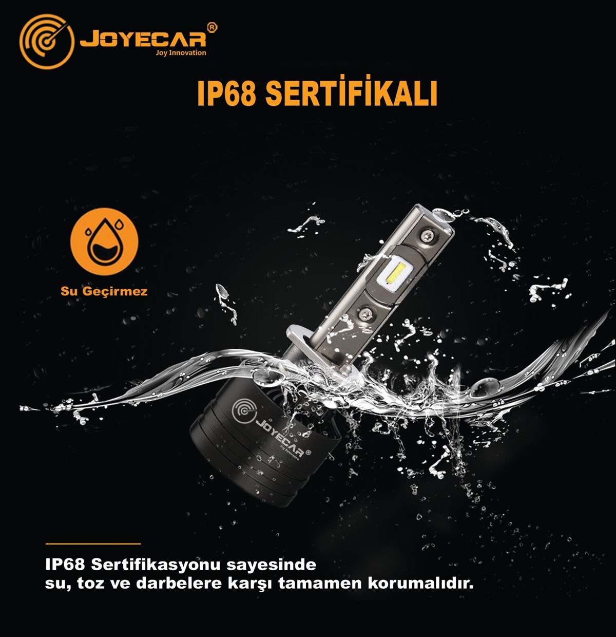 T1 24V H1 Şimşek Etkili CSP Led Far Ampulü