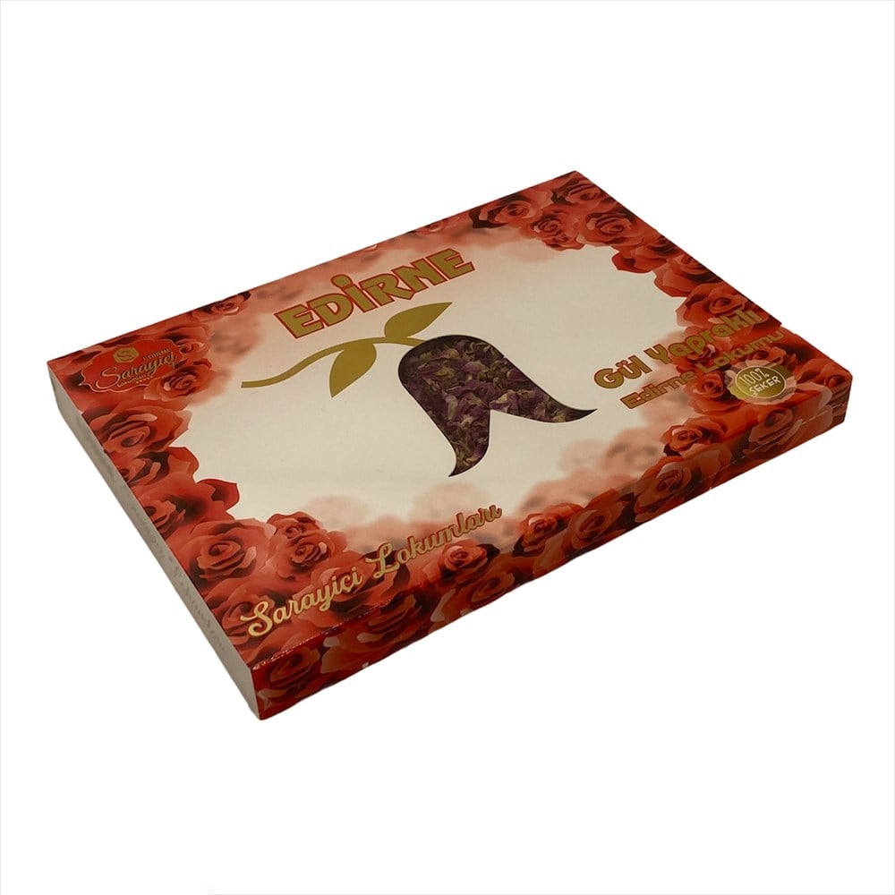 Gül Yapraklı Edirne Lokumu 400 GR