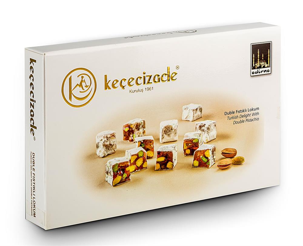 Keçecizade Duble Fıstıklı Lokum 895 GR