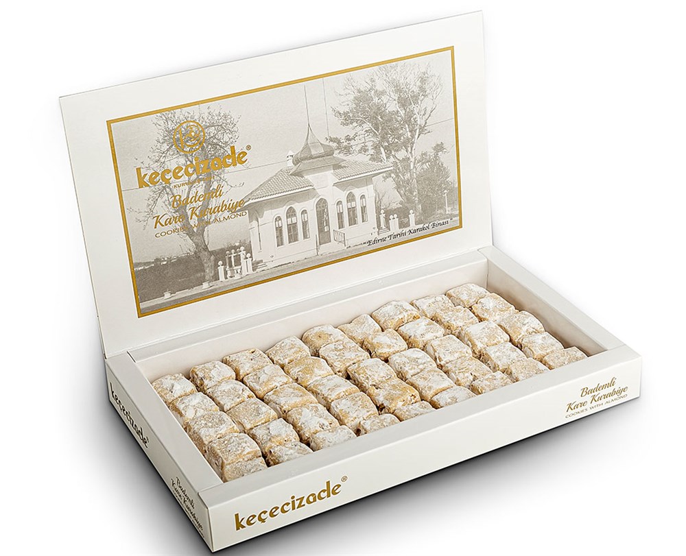 Keçecizade Kare Bademli Kurabiye 450GR
