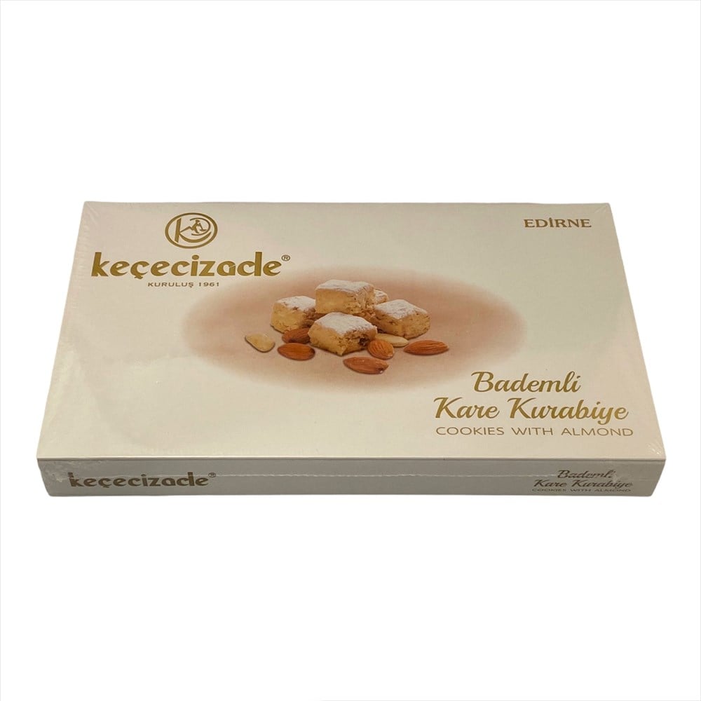 Keçecizade Kare Bademli Kurabiye 450GR