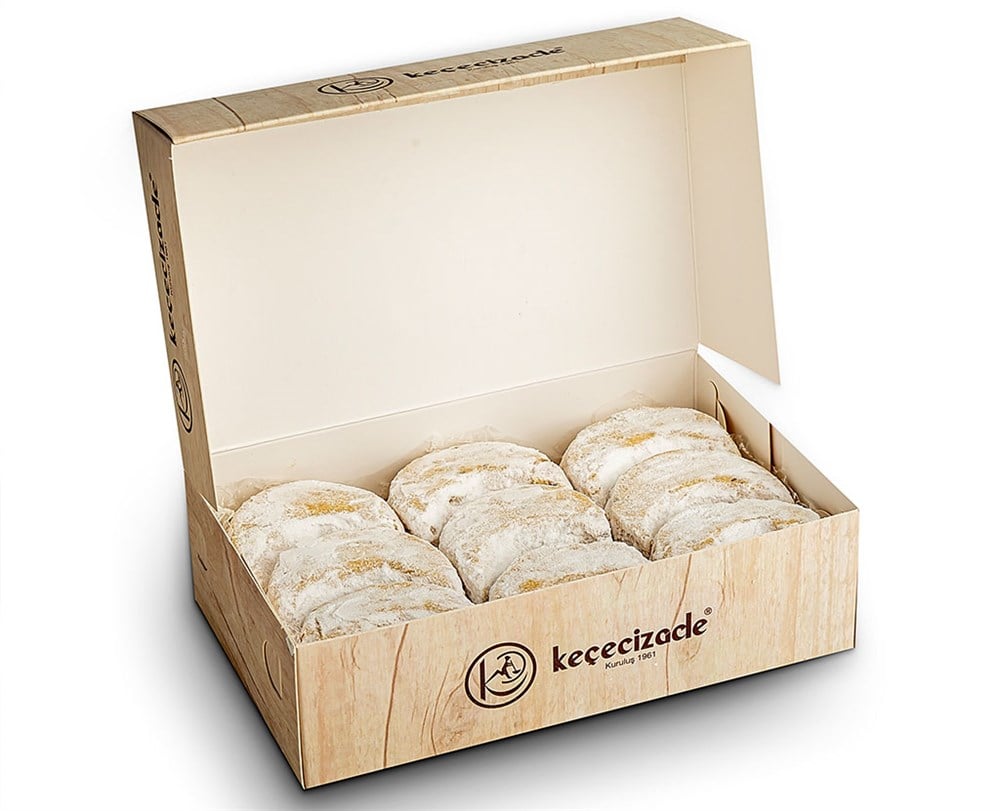 Keçecizade Tereyağlı Bademli Kurabiye (KAVALA Kurabiyesi) 445GR