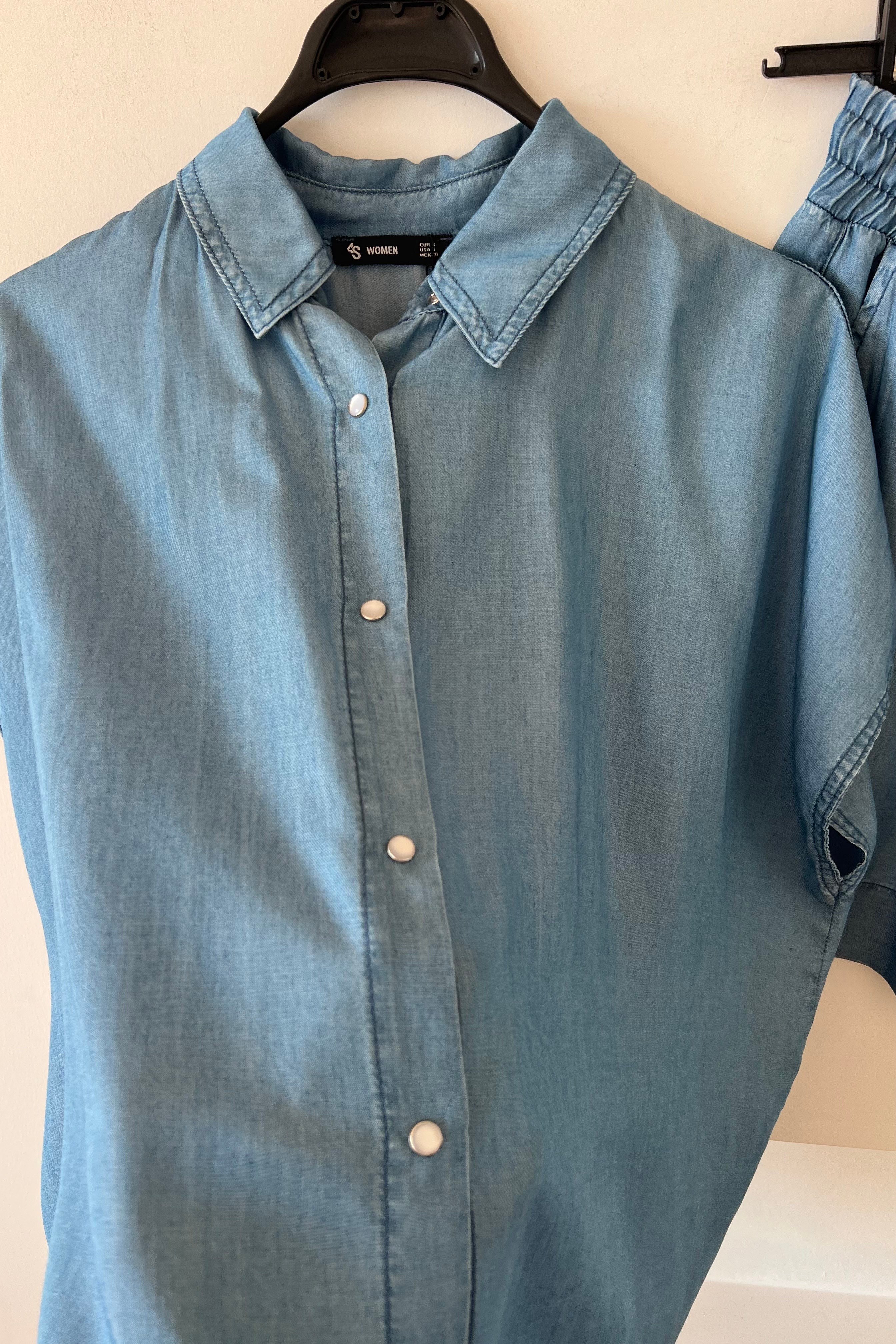 Açık Mavi Şehir Boy Şortlu Tensel Takım uygun fiyatlarda www.butikhola.com adresinde