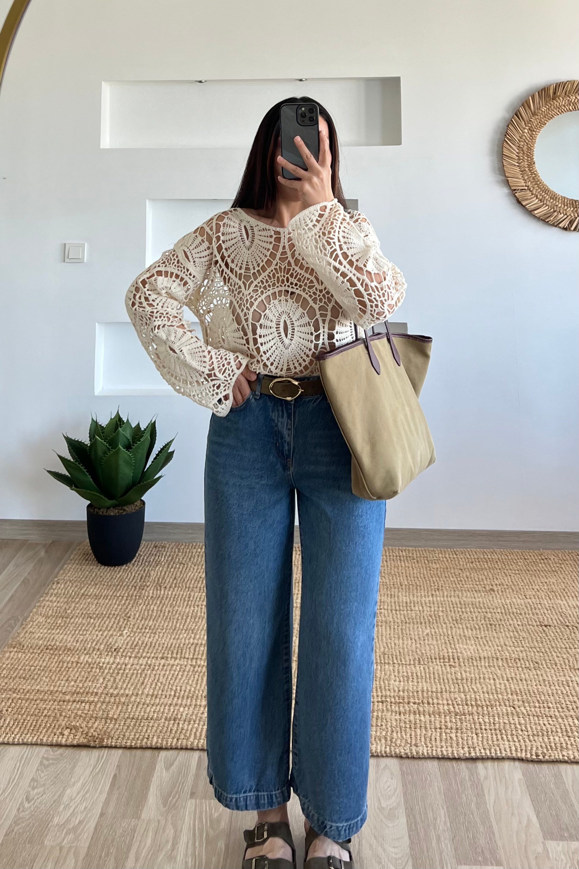 Ajurlu Bluz uygun fiyatlarda www.butikhola.com adresinde