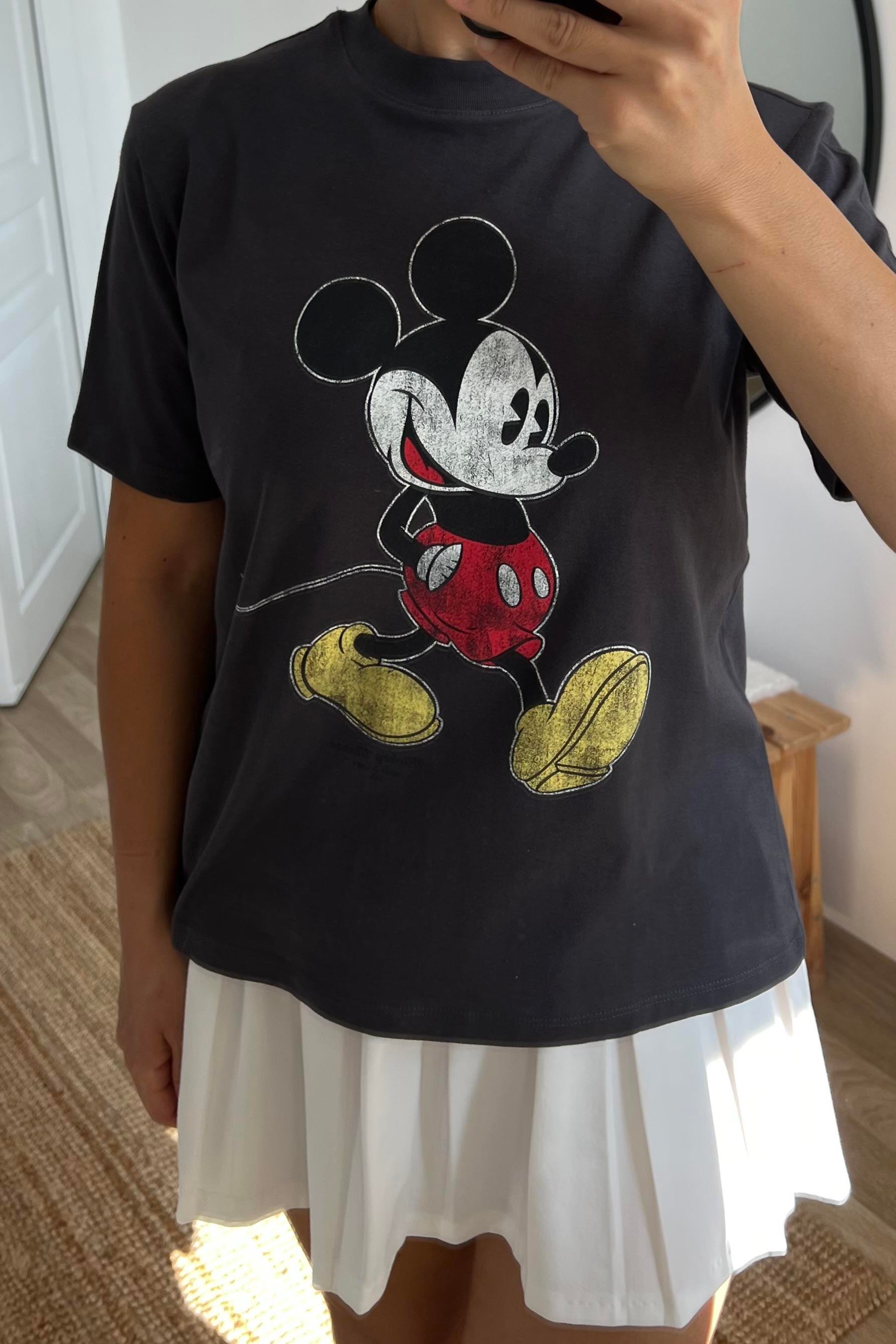 Antrasit Mickey Mouse Tshirt uygun fiyatlarda www.butikhola.com adresinde